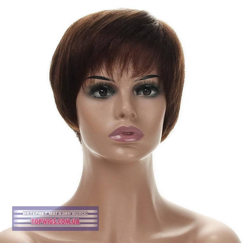 

Парик из натуральных волос Silvia HH шоколадного цвета