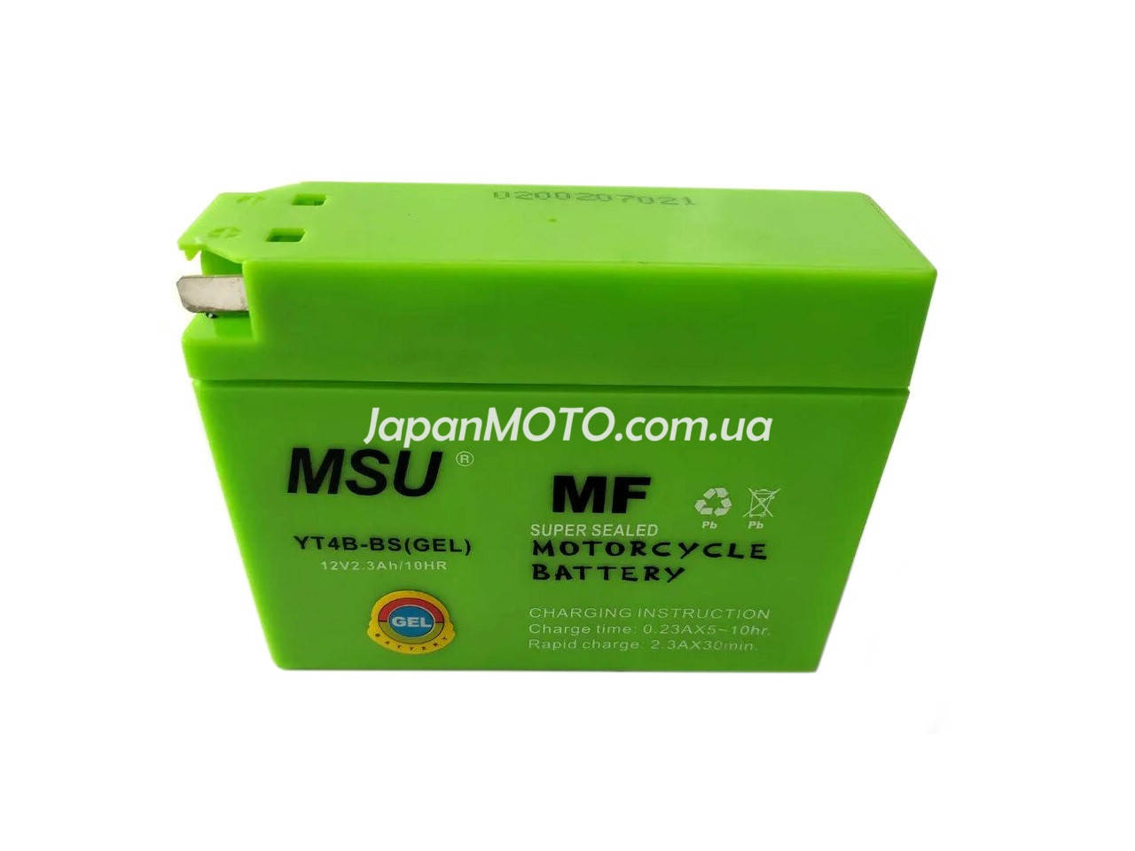 

Аккумулятор 2,3A 12V YAMAHA/SUZUKI (GT4B-5) MSU