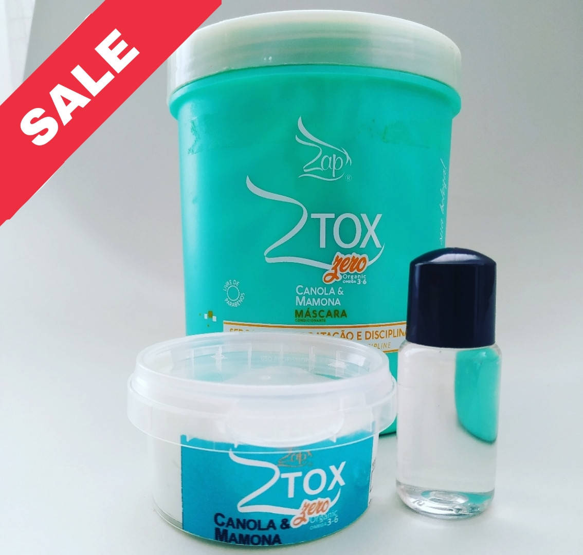 

Распродажа! Ботокс для волос Zap Ztox Zero Mask Canola & Castor Organic Разлив