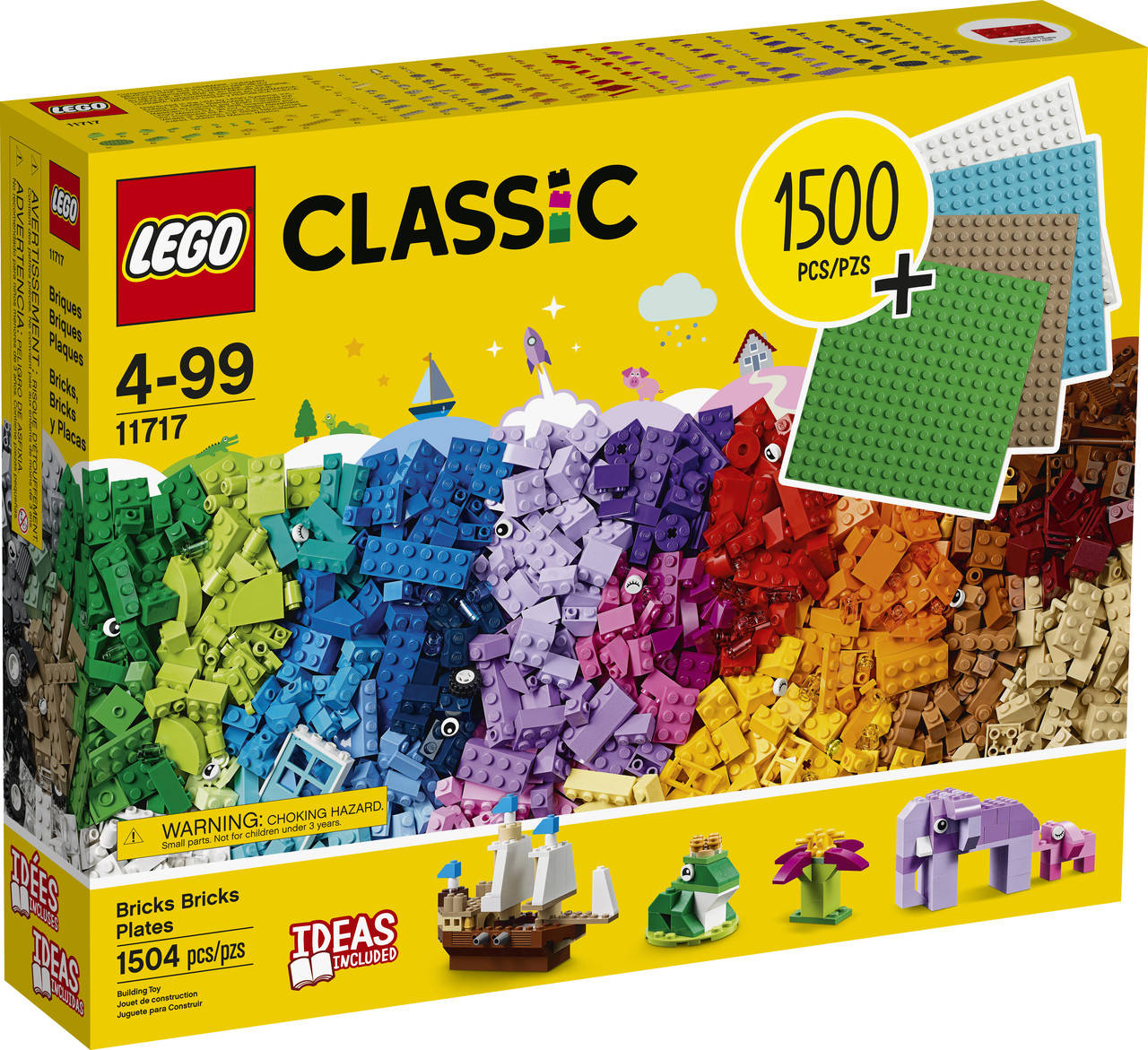 

LEGO ЛЕГО Classic Кубики, кубики, пластины! 11717