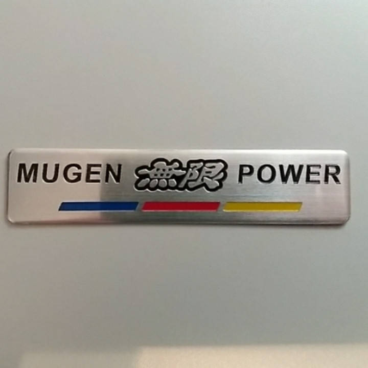 

Наклейка/Шильдик/Емблема на авто Mugen Power 120×26 мм