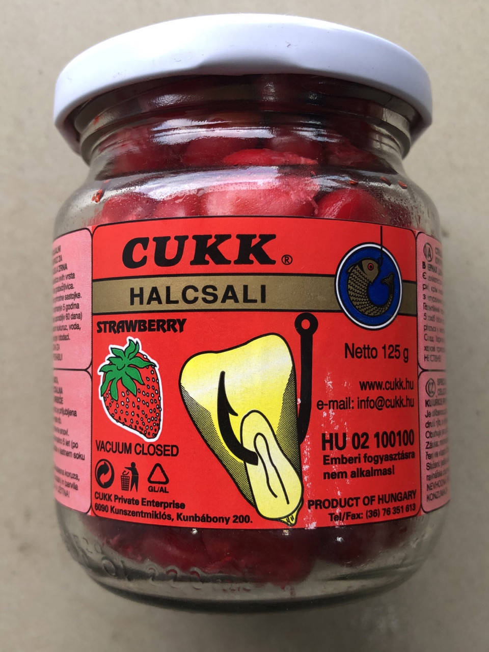 

Кукуруза в банке Cukk большая краш.- strawberry (клубника) 125грам