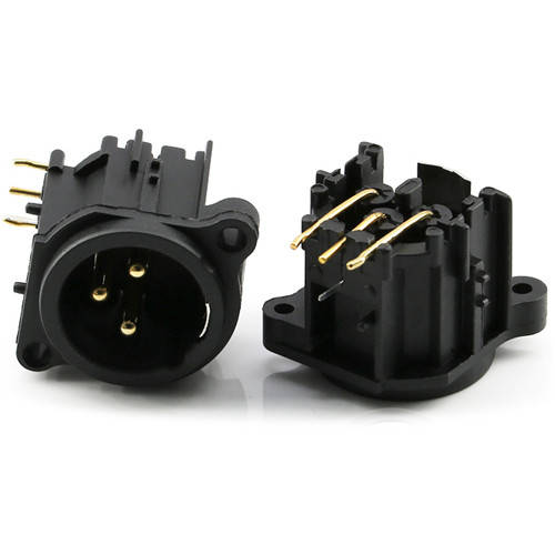 

XLR-05M-01 Разъем XLR 3pin "папа" с креплением на панель