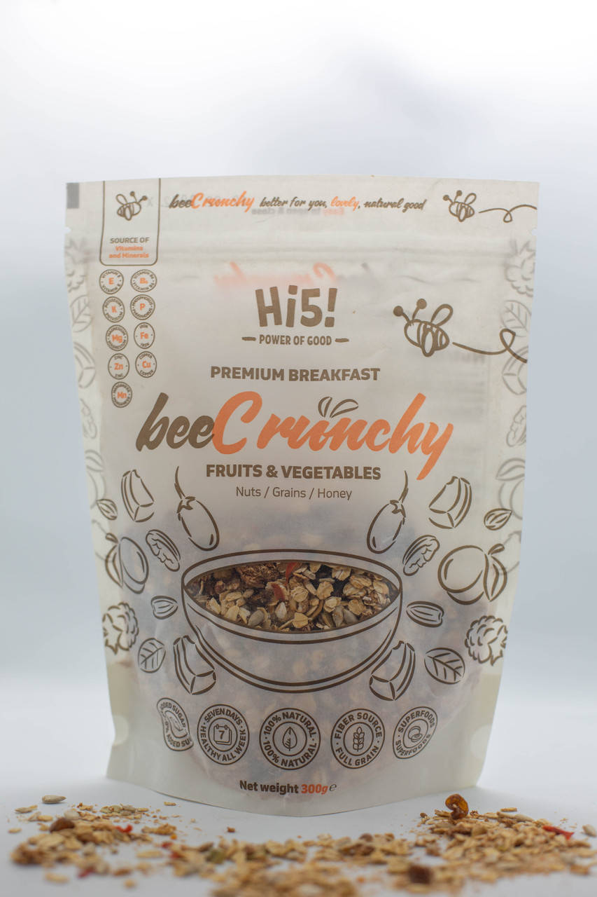 

Натуральные завтраки Hi5! BEE CRUNCHY 300гр