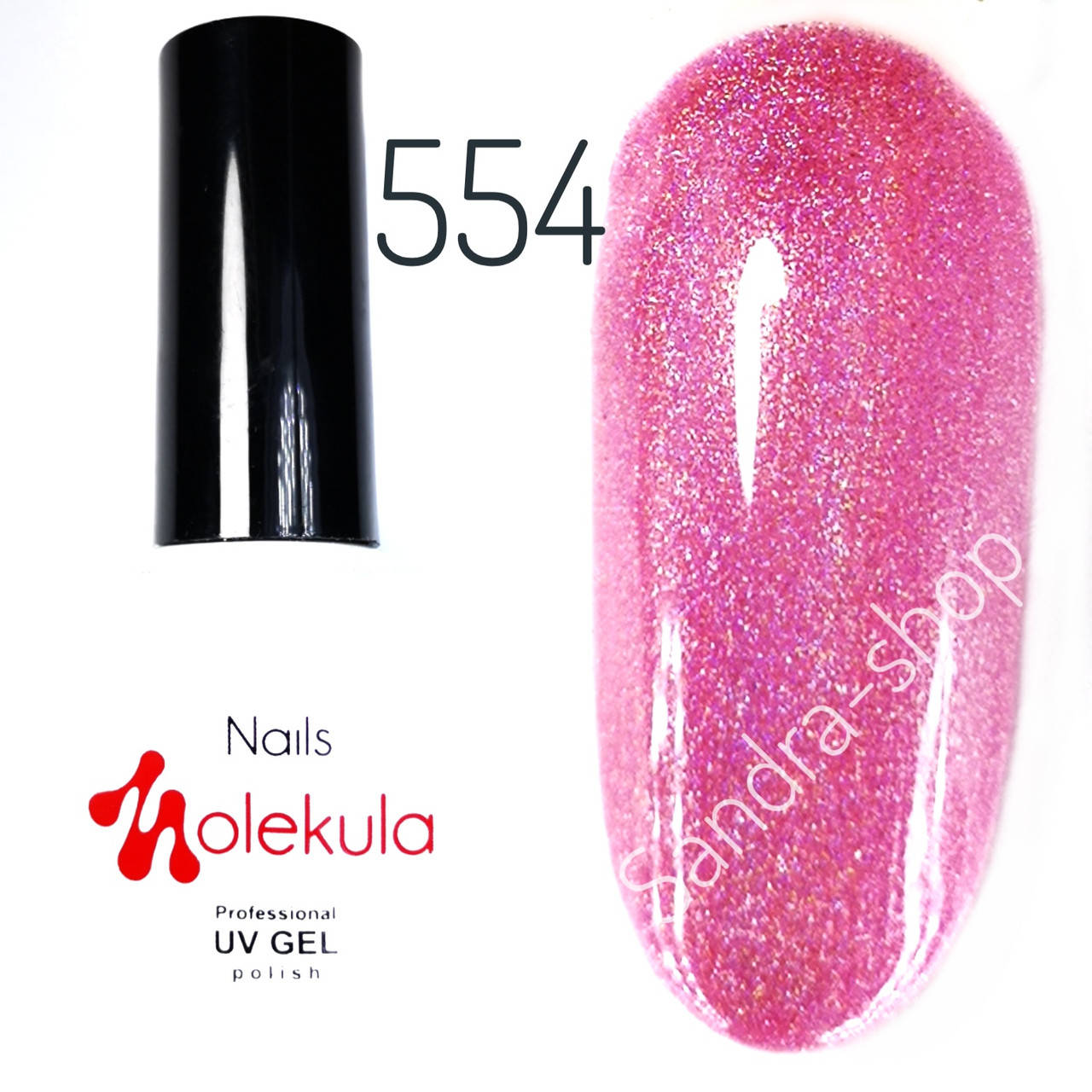 

Гель лак Молекула (Nails Molekula) 554 Holographic