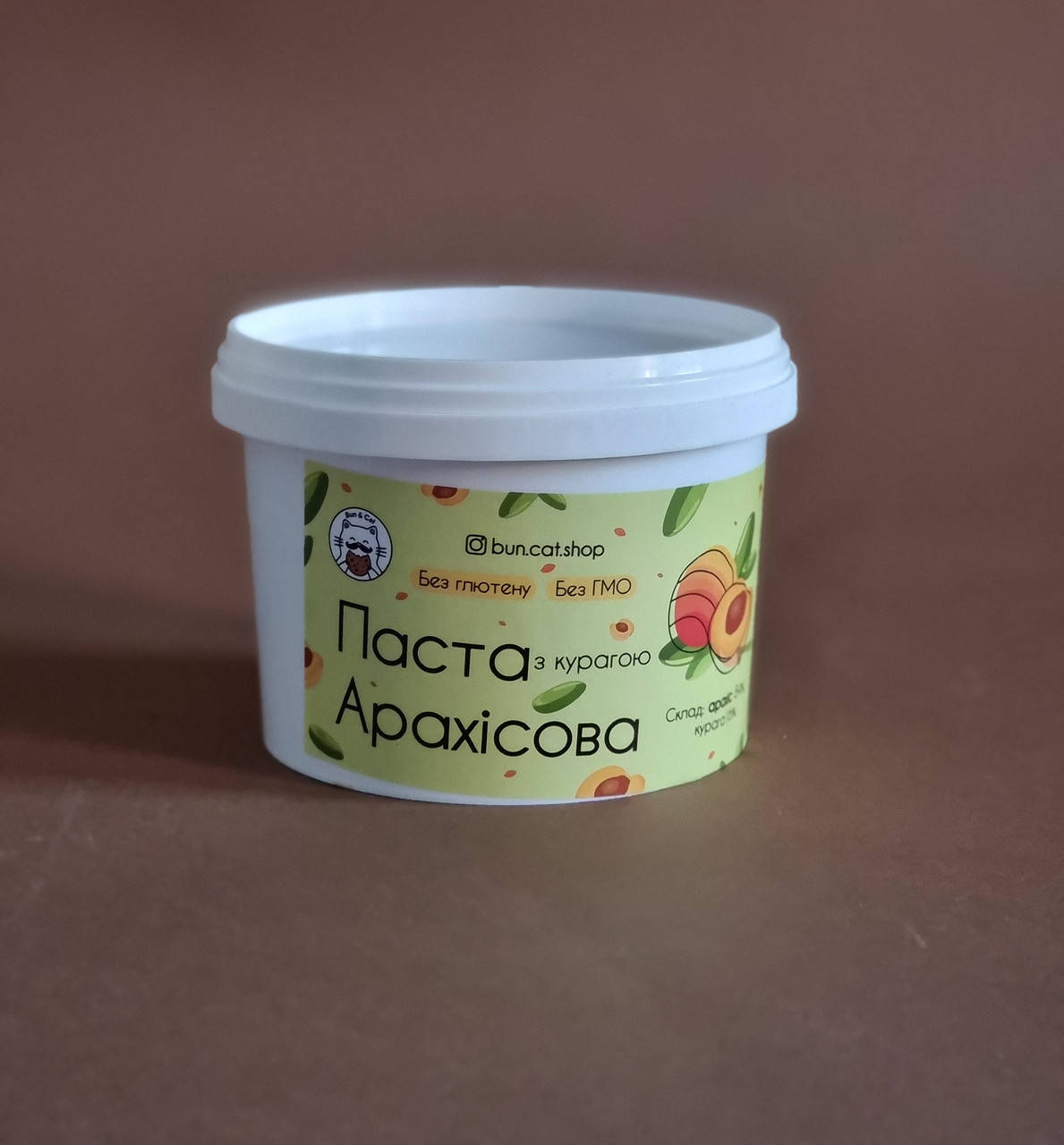 

Арахисовая паста с курагой 350 грамм