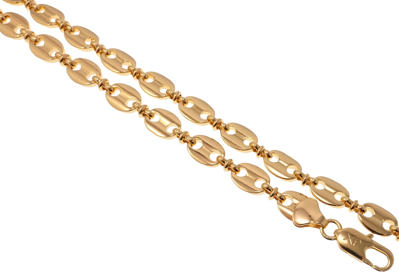 

Цепочка Xuping Позолота 18K "Плетение Фантазийное" длина 50см х 8мм