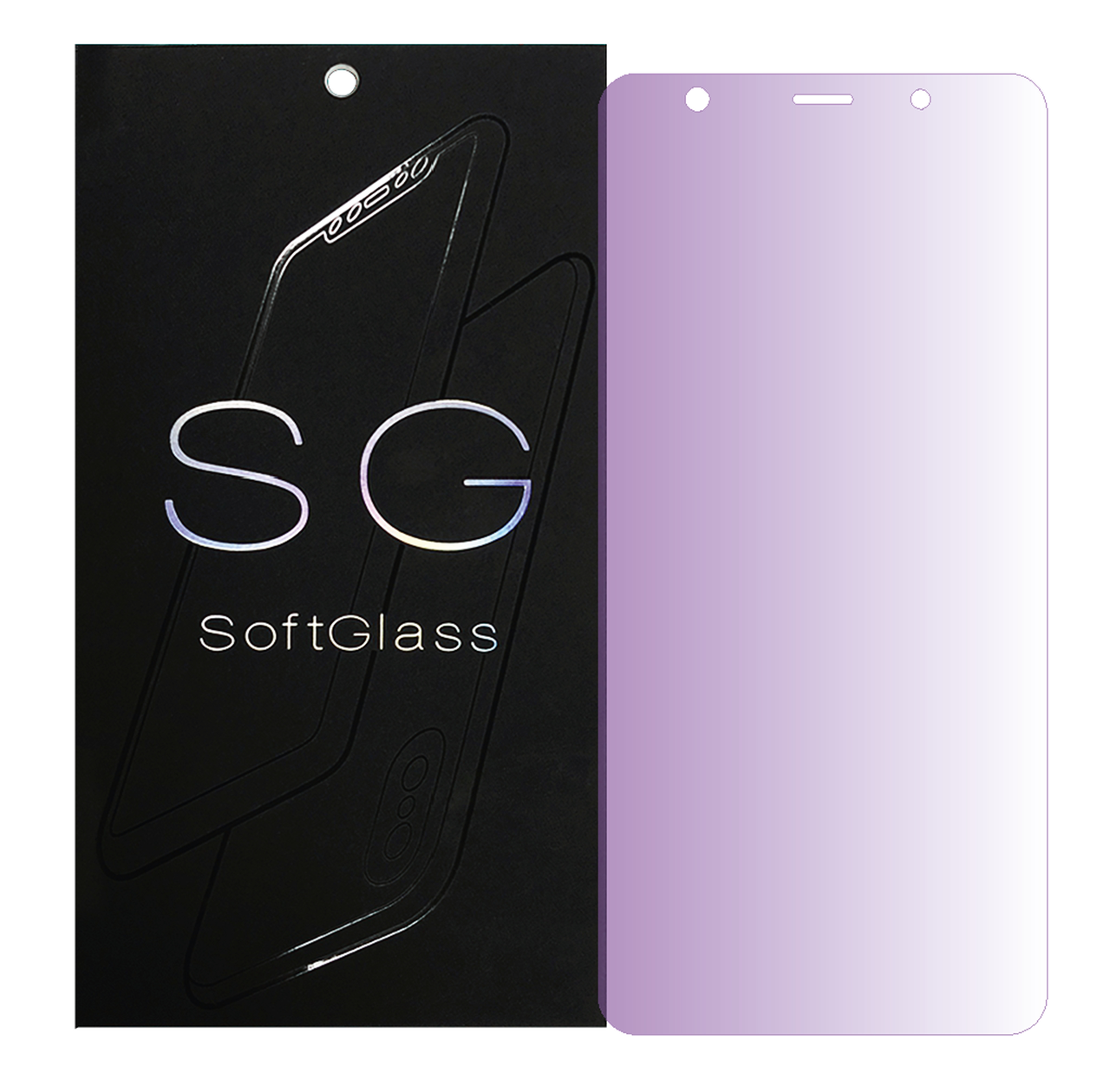 

Пленка Samsung A7 2018 A750 на Экран полиуретановая SoftGlass, Прозрачный