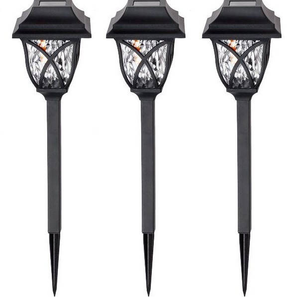 

Садовый фонарь на солнечной батарее LED 34 см Белый