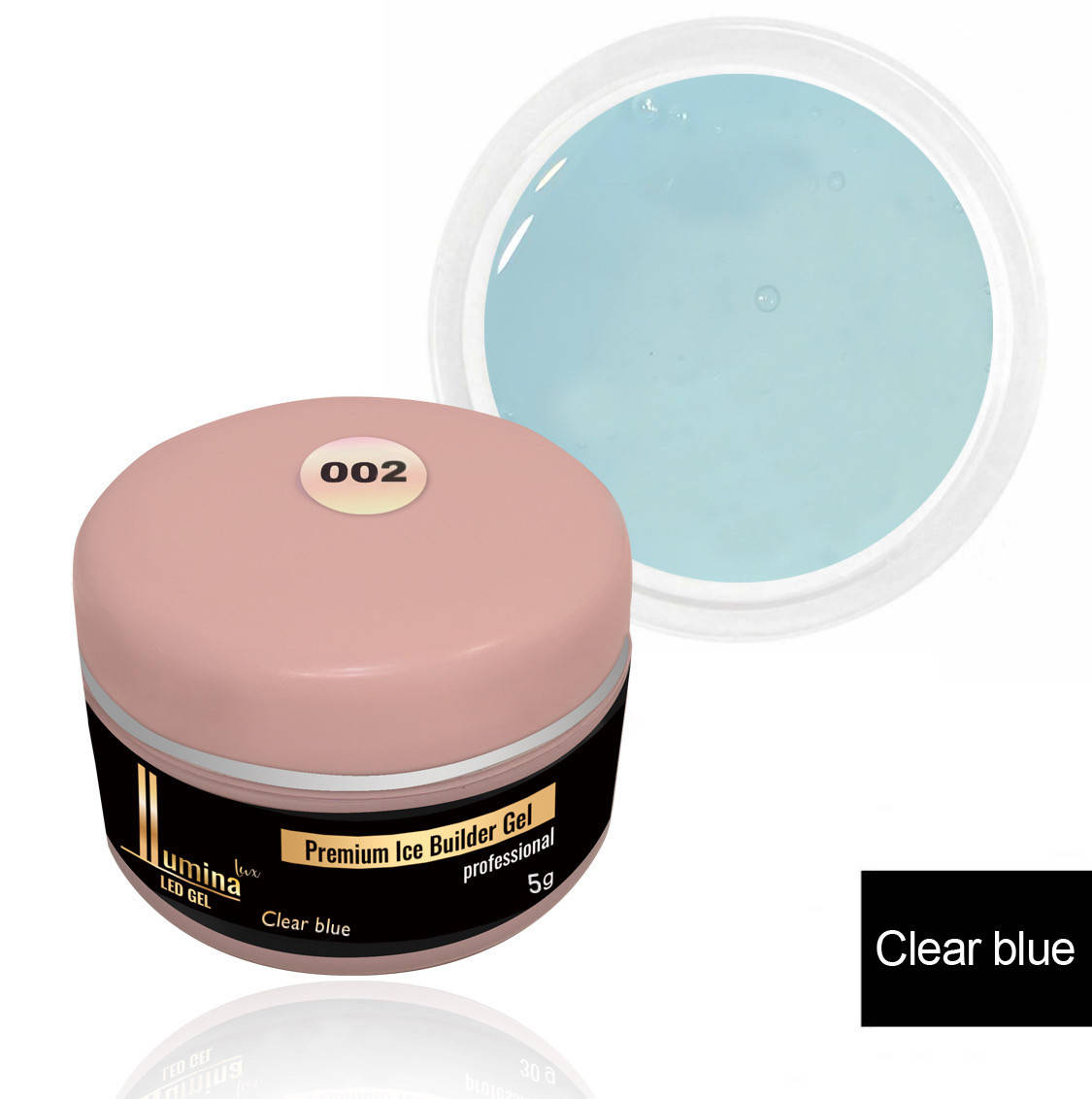 

Ice Builder Gel Lumina lux 02 Clear Blue, 5g