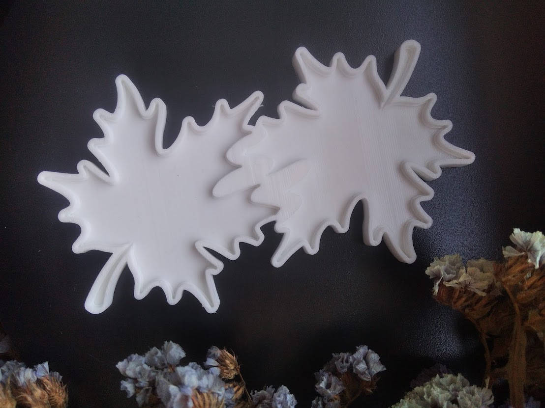 

Силиконовый молд для шоколада "Кленовые листья"