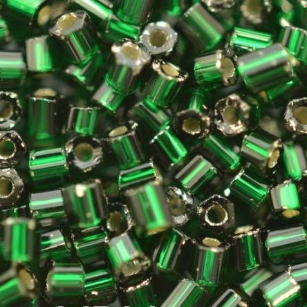 

Бисер Preciosa Рубка прозрачный блестящий 867 / 57150 размер 10 Темно-зелёный 5 грамм