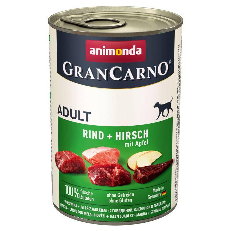 

Animonda GranCarno консервы для собак говядина и оленина с яблуком (400г)