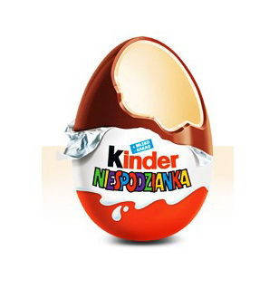 

Шоколадное яйцо Kinder Surprise, 20 г киндер