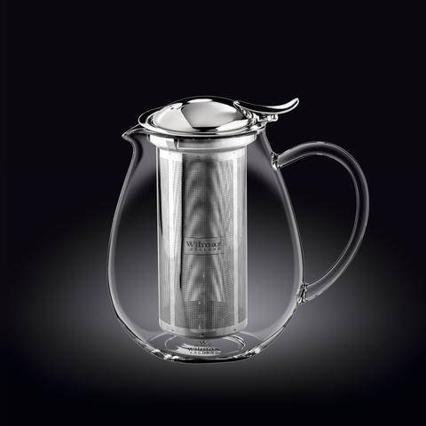 

Чайник заварочный Wilmax Thermo с ситечком 1,3л стекло (888803 WL)