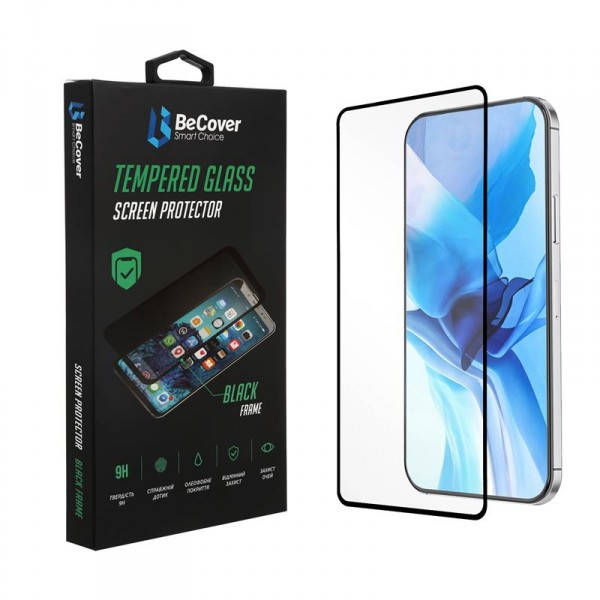 

Защитное стекло BeCover для Xiaomi Redmi Note 10/10S Black (705993), Черный