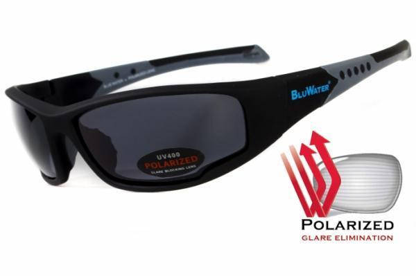 

Поляризационные очки BluWater DAYTONA-3 Polarized (gray) серые, Серый