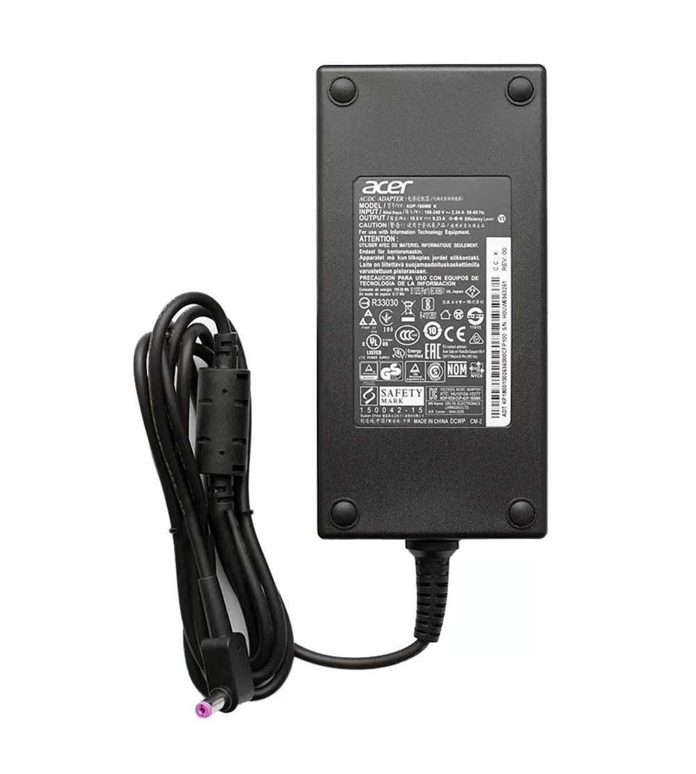 

Блок питания (зарядка) для ноутбука Acer Predator, Aspire Nitro 180W (19.5V 9.23A 5,5мм*1,7мм) ADP-180TB