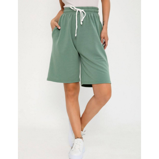 

Трикотажные шорты бермуды оливковый OLSO