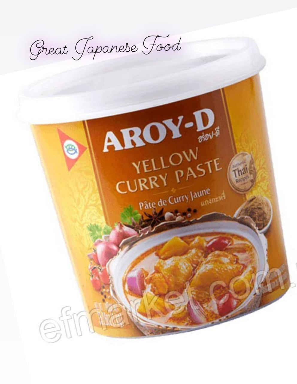 

Паста Карри Желтая Aroy-D 400 г