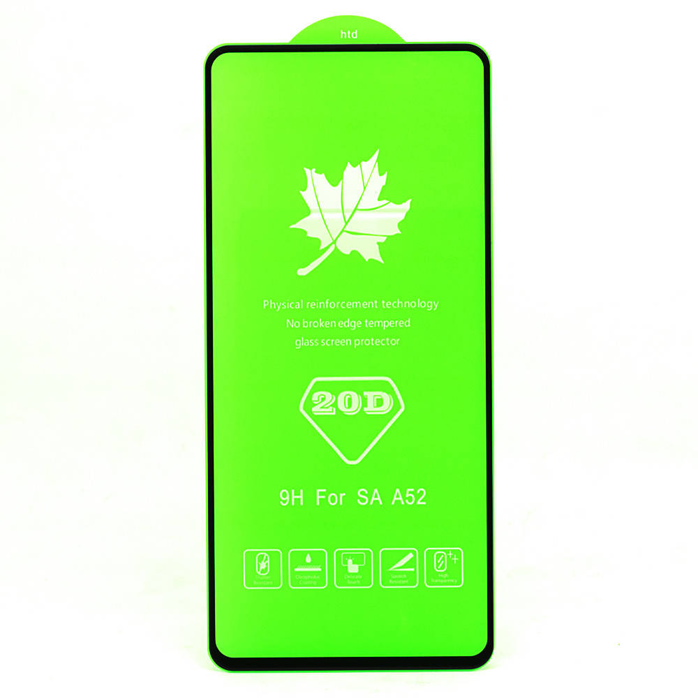 

Защитное стекло AVG 20D Full Glue для Samsung Galaxy A52 / A525 полноэкранное черное