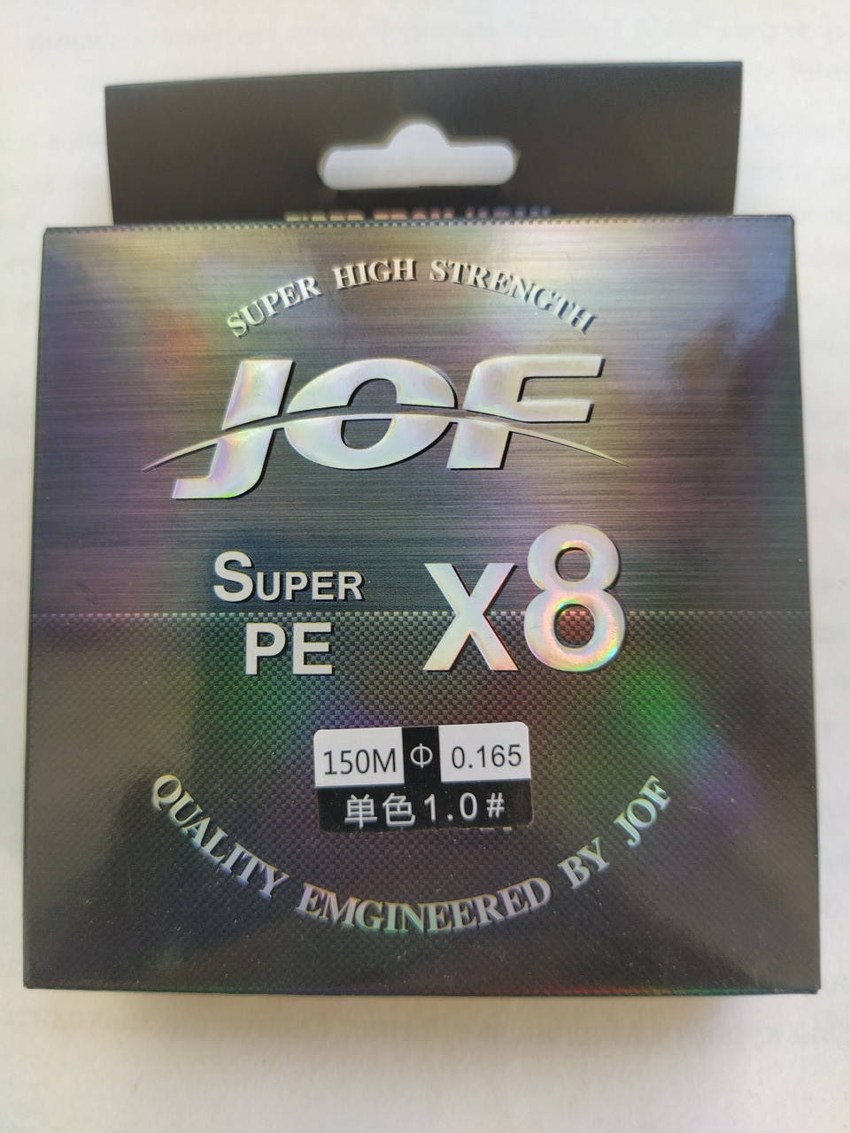 

Шнур рыболовный JOF X8 150 м, Оливковый