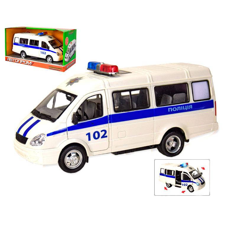 

Машинка "Полиция" Автопром 7661-4, свет, звук