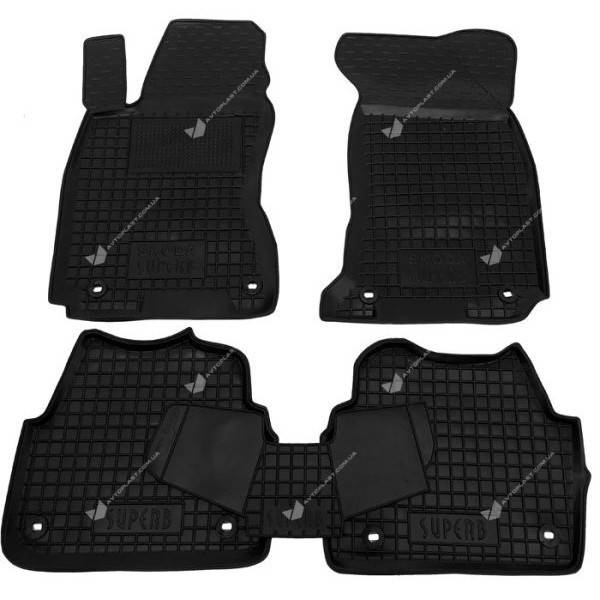 

Коврики в салон Skoda SuperB (2001-2008) (Avto-Gumm), Черный