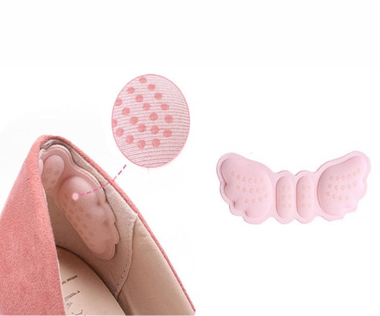 

Задники в обувь на пятки Розовые (Insoles2butterflyPink)