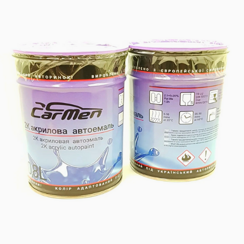

Акриловая автоэмаль Carmen 447 Синяя ночь 0.8 л, Синий