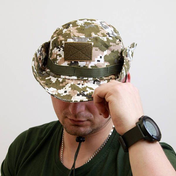 

Панама тактическая камуфляжная Койот, военная шляпа пиксель