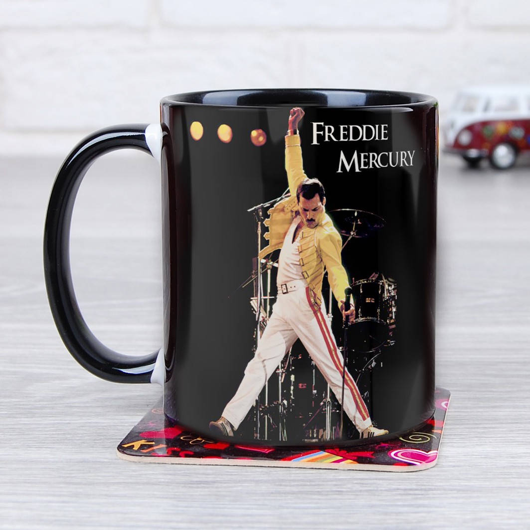 

Чашка "Freddie Mercury" (Фредди Меркьюри), Черный
