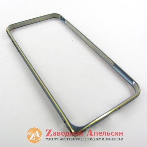 

IPhone 6+ 6s+ 7 Plus бампер металлический Fashion, Серый