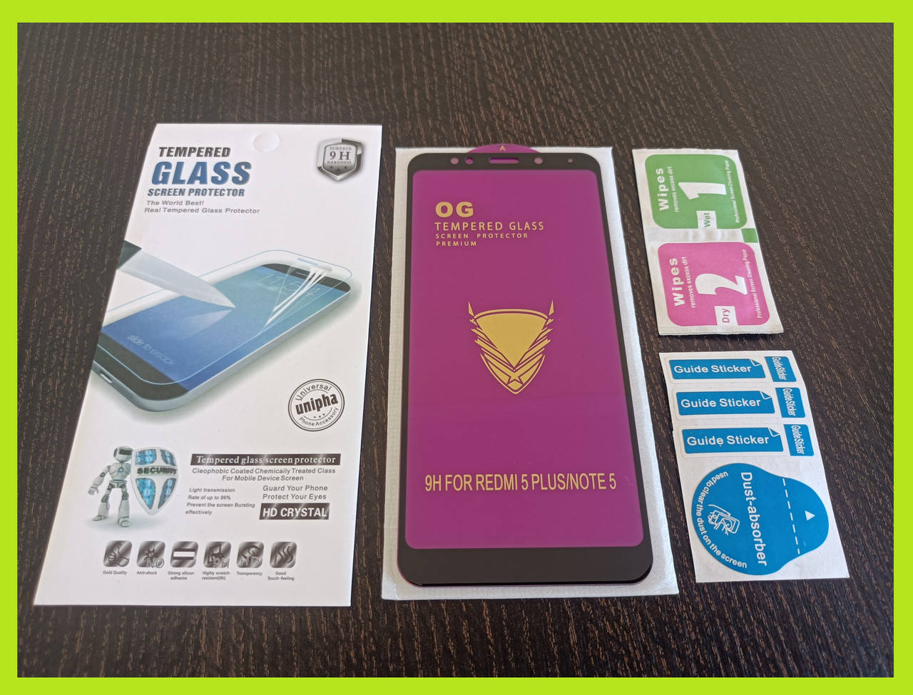 

Защитное стекло OG FullGlue премиум Xiaomi Redmi Note 5 / Redmi 5 Plus Black, Черный