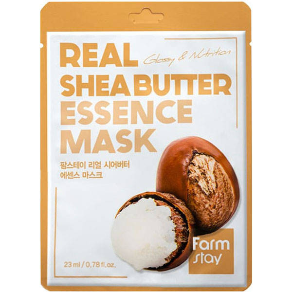 

Тканевая маска с маслом ши FarmStay Real Shea Butter Essence Mask