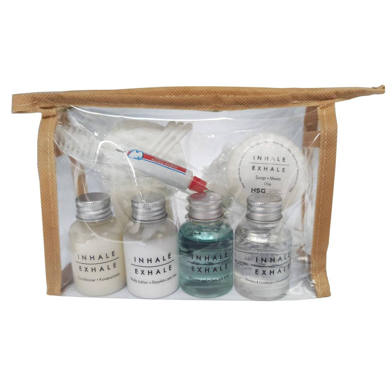 

Дорожный косметический набор Inhale/Exhale, 14 предметов