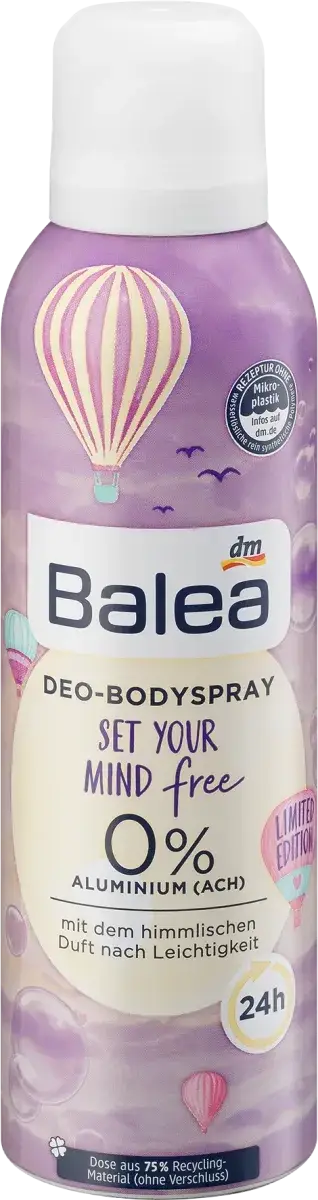 

Дезодорант аэрозольный Balea Set your mind free