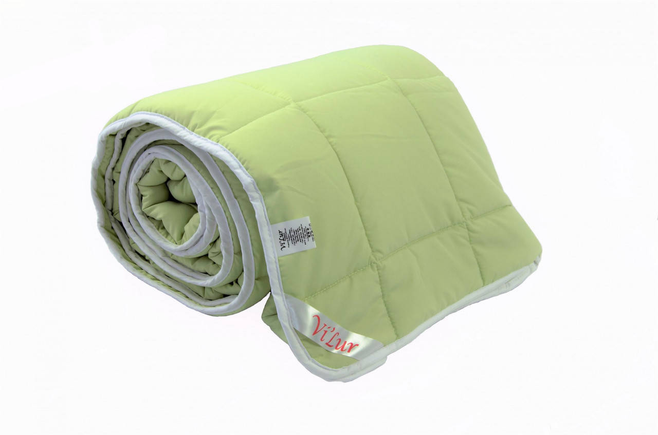 

Облегченное Одеяло Натуральный Бамбук ViLur 200x220 Евро Микрофибра Салатовый, Зелёный