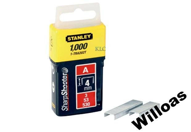 

Скоба 6мм 1000шт для степ. тип А STANLEY 1-TRA204T
