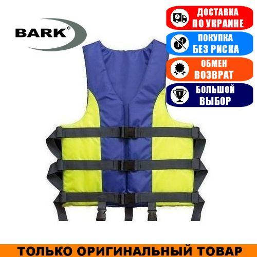

Жилет страховочный желто-синий Bark 30-50кг. Оксфорд; (Спасательный жилет).