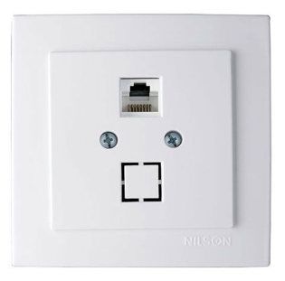 

Розетка компьютерная белая Nilson Touran (Нильсон Тоуран)