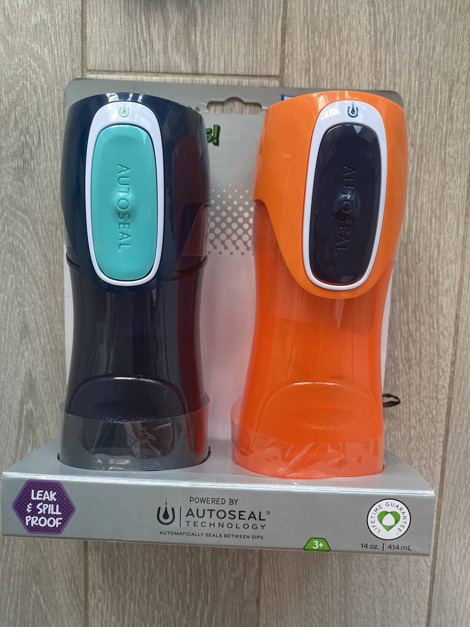 

Набор из двух бутылок для воды Contigo Kids Trekker 420 мл