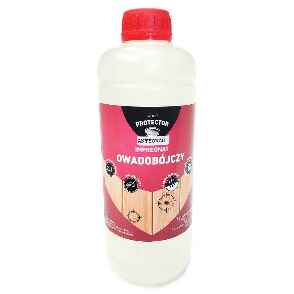 

Пропитка антисептик для дерева от шашеля короеда вредителей древесины Protector 1л