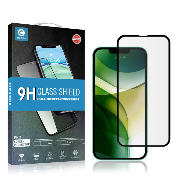 

Защитное стекло Mocolo для Apple iPhone 13 / 13 Pro Full Glue Black (0.33 мм), Черный
