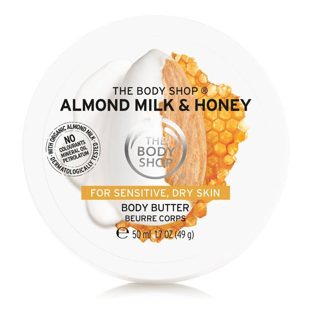 

Смягчающее масло для тела «Миндальное молочко и мед» The Body Shop, 50 ml