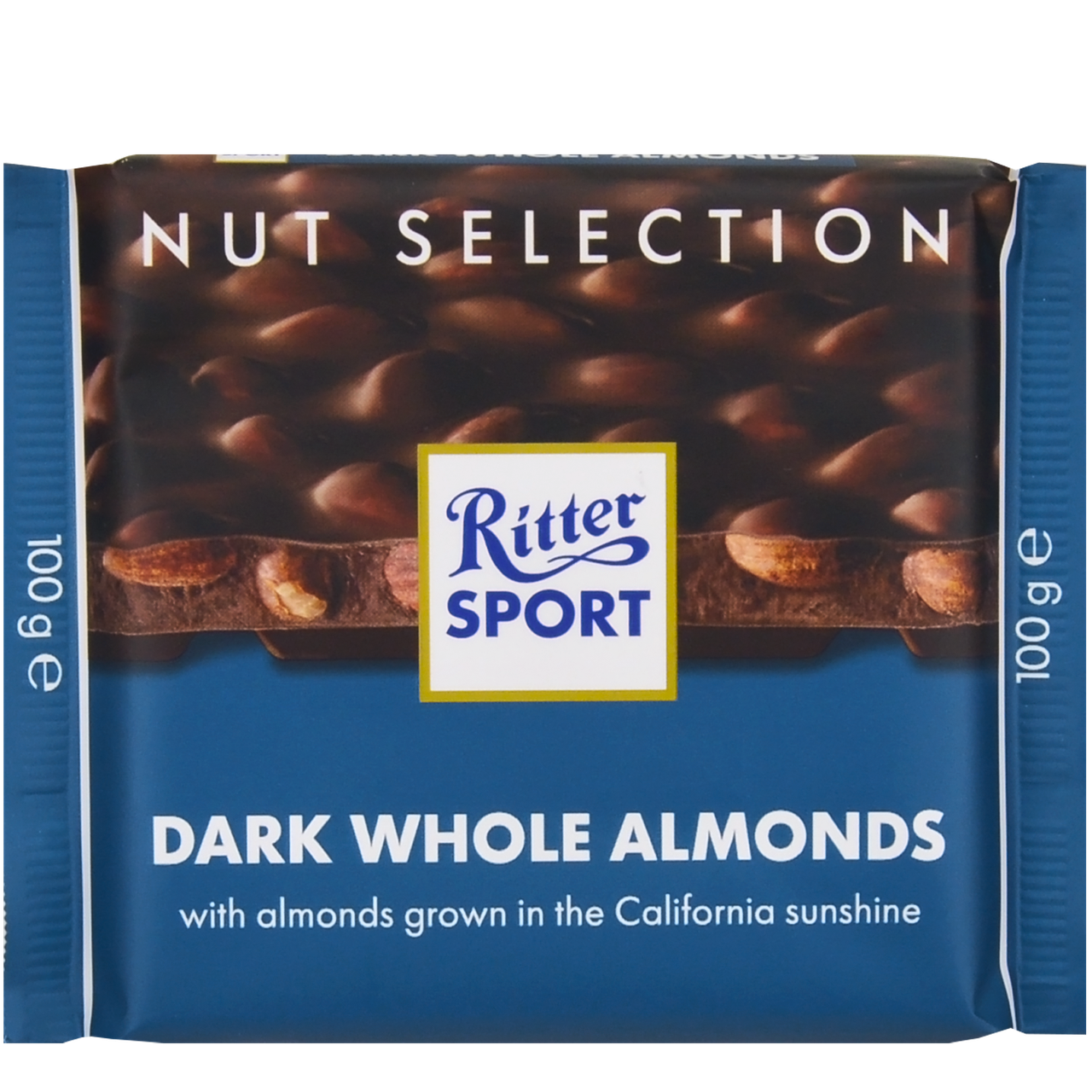 

Шоколад Ritter Sport DARK WHOLE ALMONDS (Чёрный с цельным миндалем) 100 г (1уп/11шт)