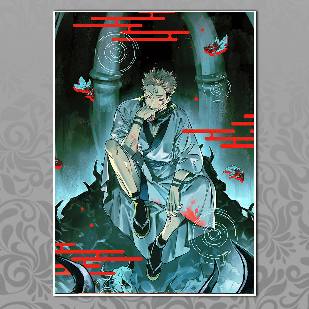 

Плакат Аниме Jujutsu Kaisen 07
