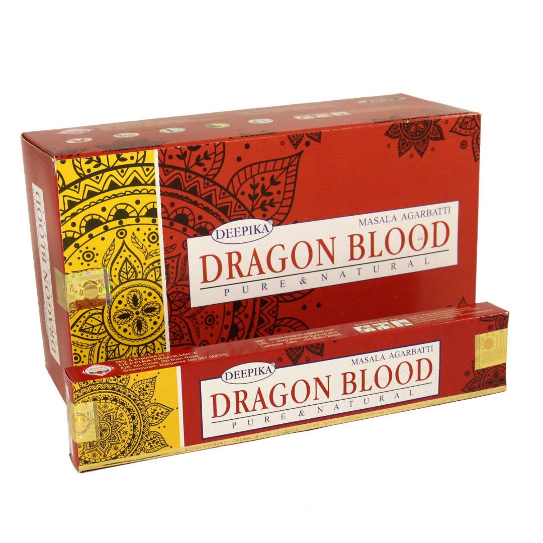 

Индийские благовония Dragon Blood deepika, 15 грамм