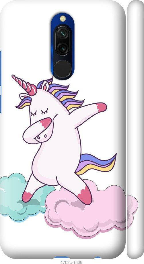 

Чехол для Xiaomi Redmi 8 с картинкой / на Ксяоми, сяоми, ксиоми редми 8 с принтом Единорог, Розовый