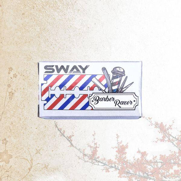 

ЛЕЗВИЯ ДЛЯ БРИТВЫ SWAY BARBER RAZOR 20 ШТ